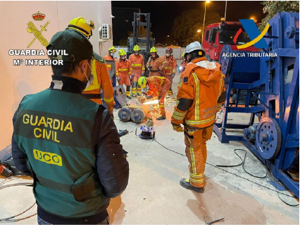 Cuatro años de cárcel por un alijo de 464 kilos de cocaína enviado de Colombia a La Nucía