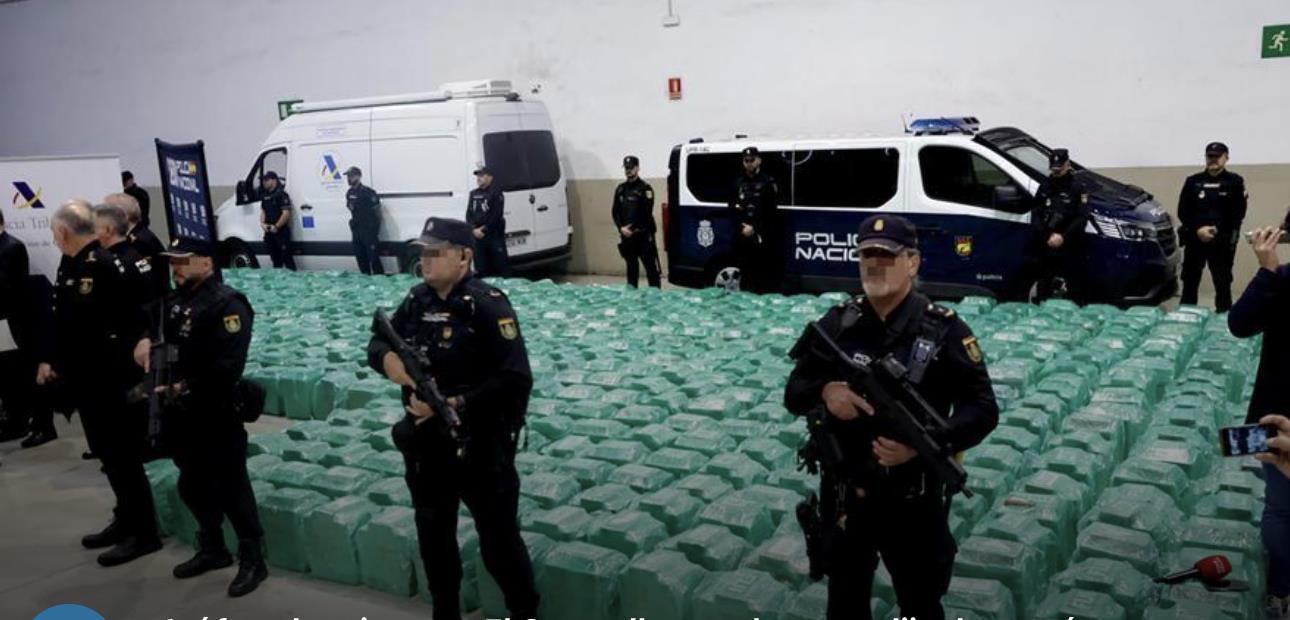 73 toneladas de cocaína a través de empresas de El Campello y Madrid